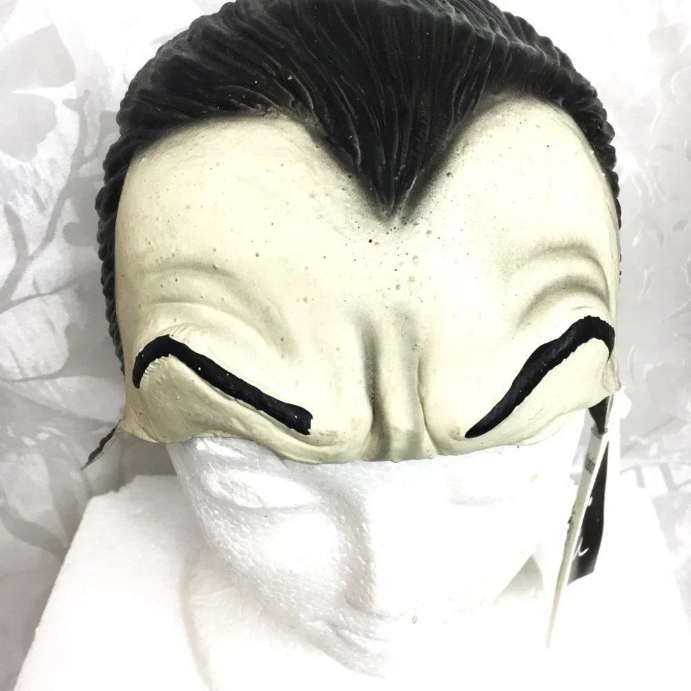 Count Dracula Vampire Latex Forehead Cap Wig NWT NOS